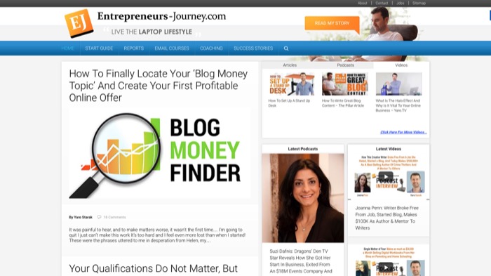 Image result for Entrepreneurs Journey website